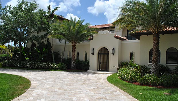 Landscaping of Pinecrest Home